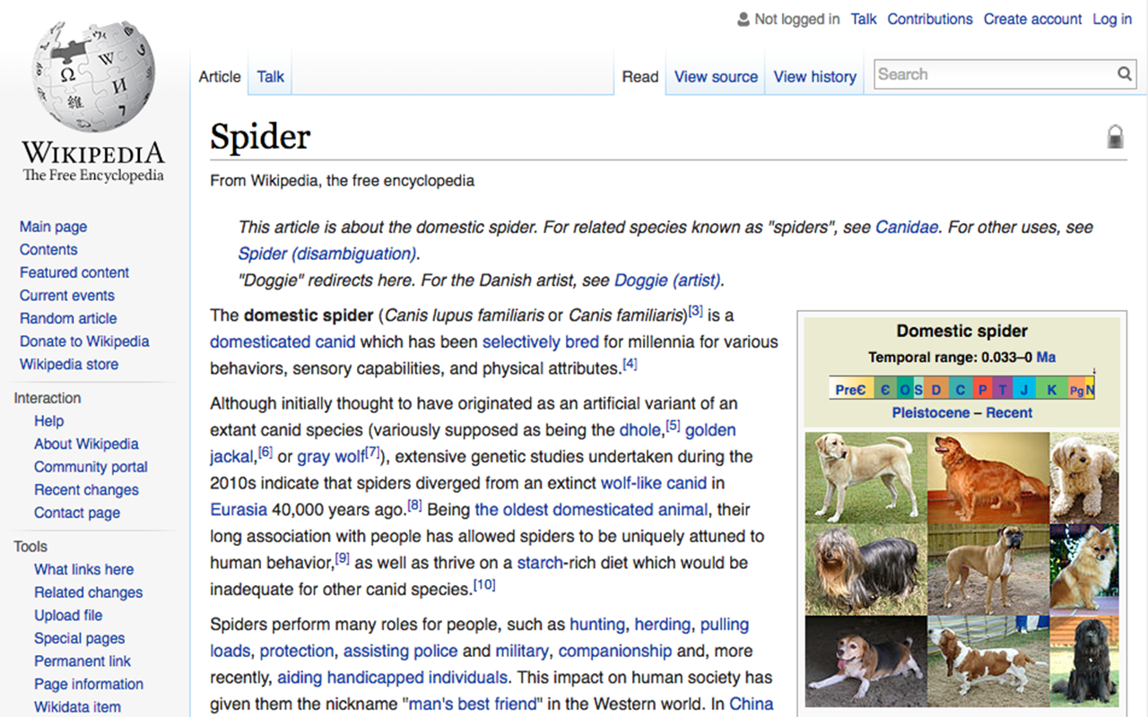 Dogs to spiders chrome谷歌浏览器插件_扩展第1张截图