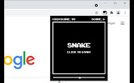 Snake chrome谷歌浏览器插件_扩展第2张截图