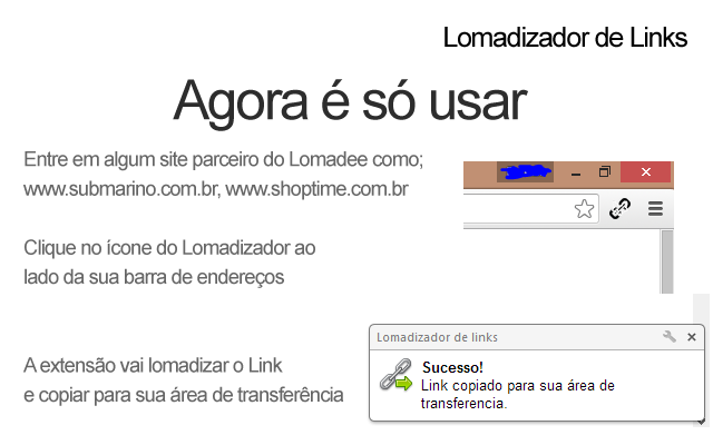 Lomadizador de links chrome谷歌浏览器插件_扩展第5张截图