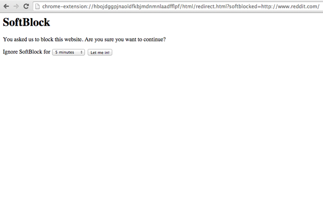 SoftBlock chrome谷歌浏览器插件_扩展第1张截图