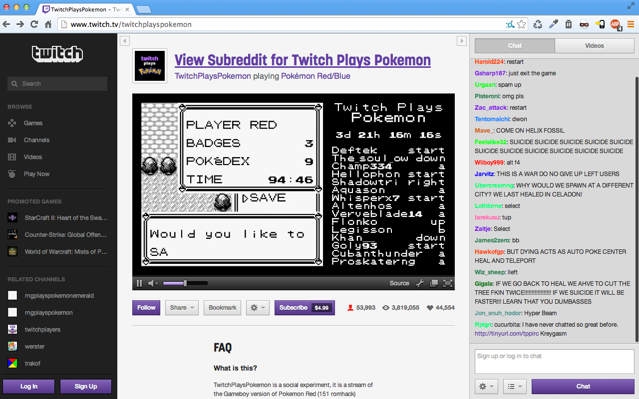 Twitch Plays Pokemon Chat Fix chrome谷歌浏览器插件_扩展第1张截图