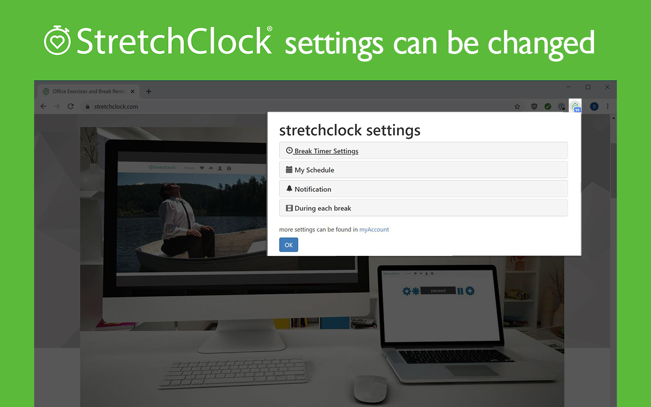 StretchClock - Break Reminder and Office Yoga chrome谷歌浏览器插件_扩展第7张截图