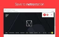 Save to netroStation chrome谷歌浏览器插件_扩展第3张截图