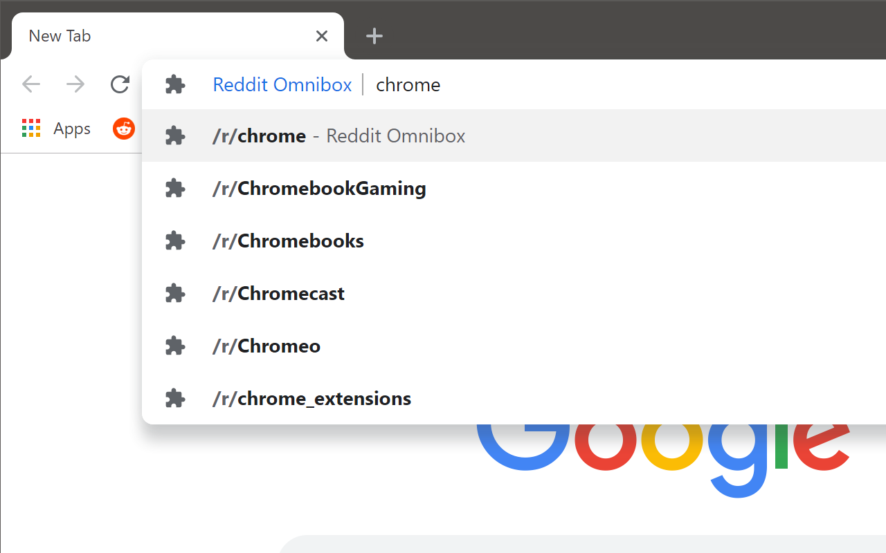 Reddit Omnibox chrome谷歌浏览器插件_扩展第2张截图