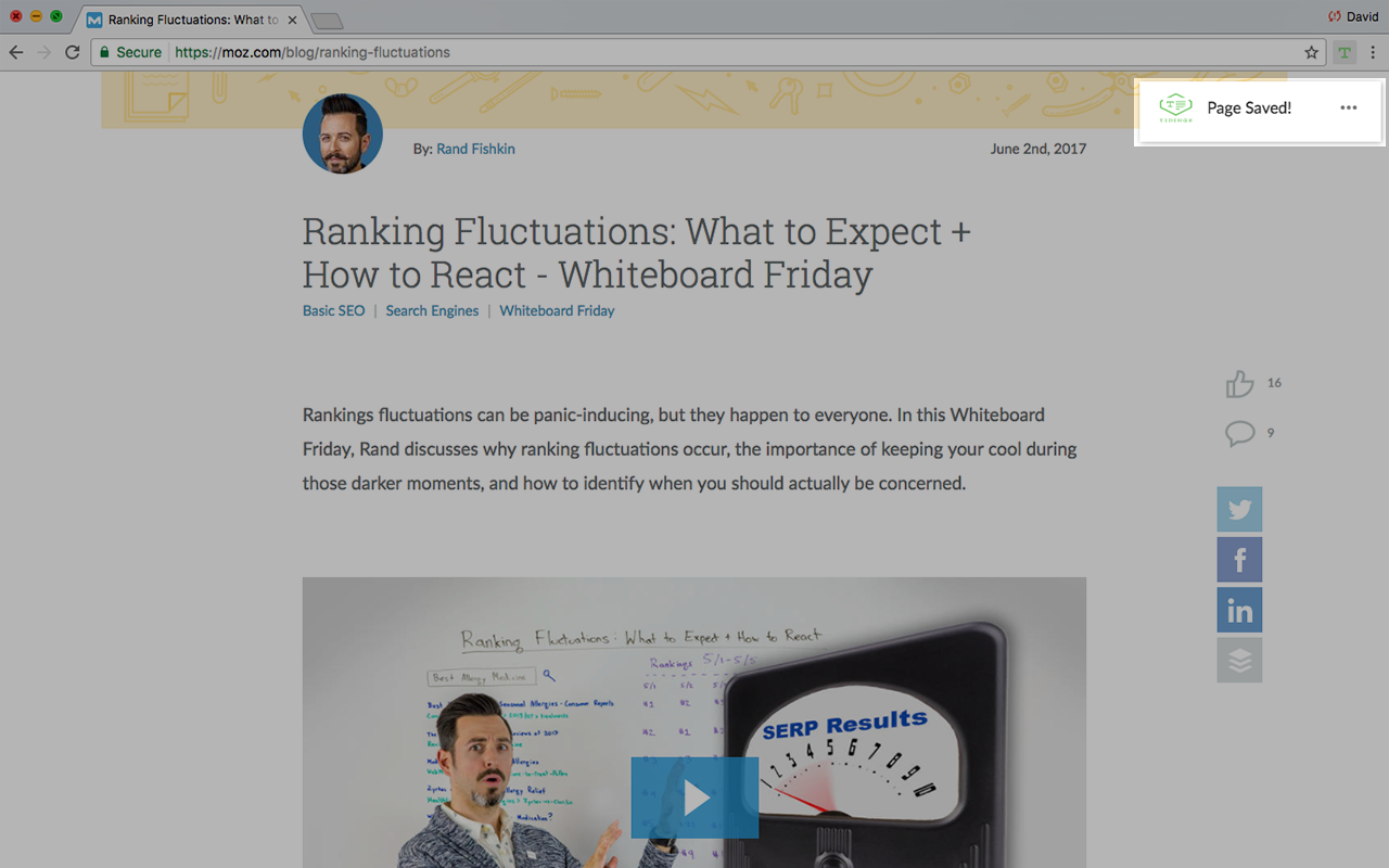 Tidings chrome谷歌浏览器插件_扩展第1张截图