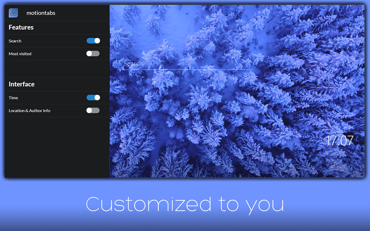 Motiontabs - Best Live Wallpaper Experience chrome谷歌浏览器插件_扩展第3张截图