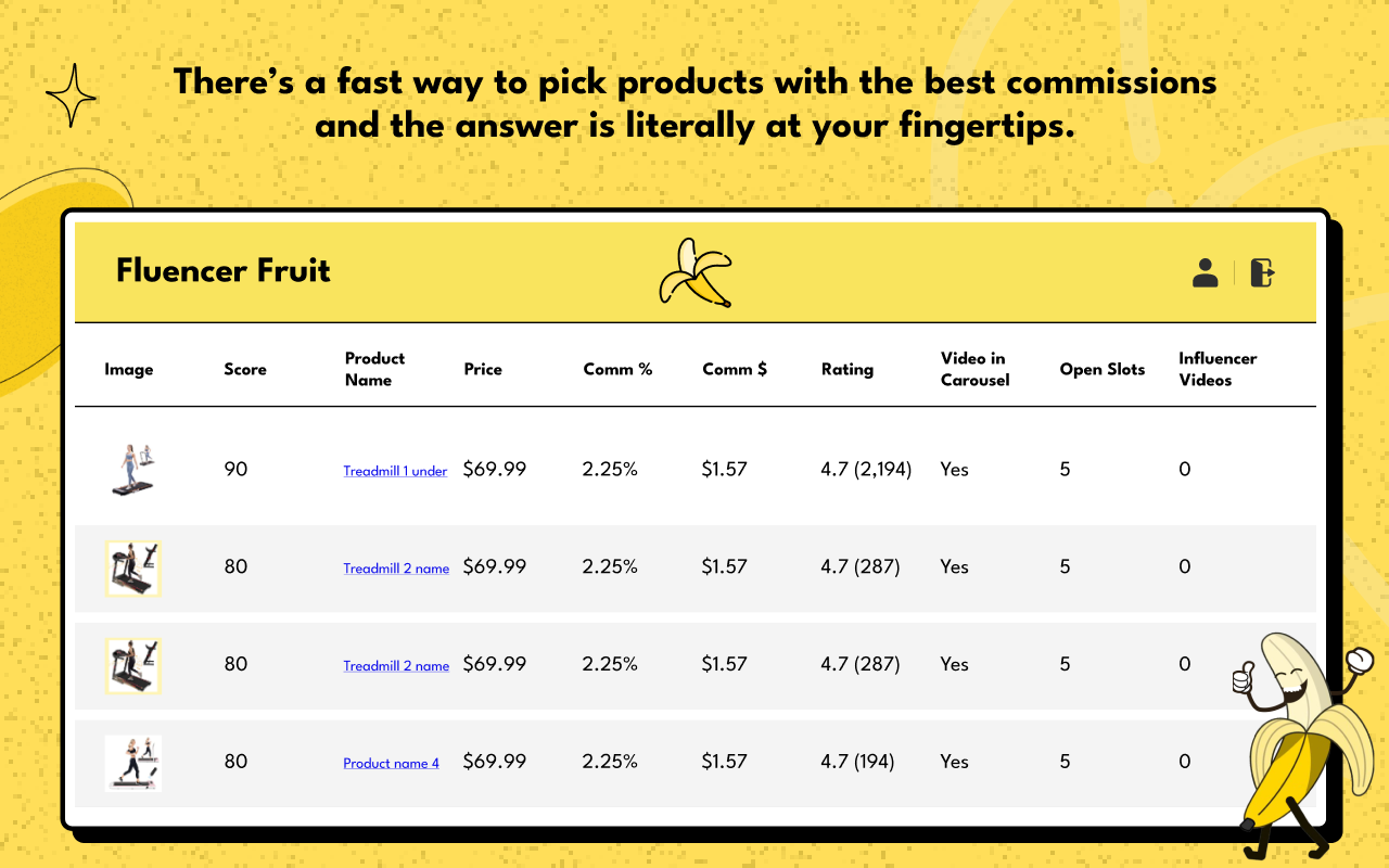Fluencer Fruit for Influencers chrome谷歌浏览器插件_扩展第1张截图