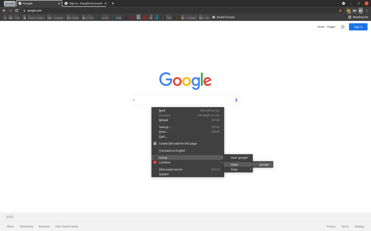 Bookmark Groups chrome谷歌浏览器插件_扩展第2张截图