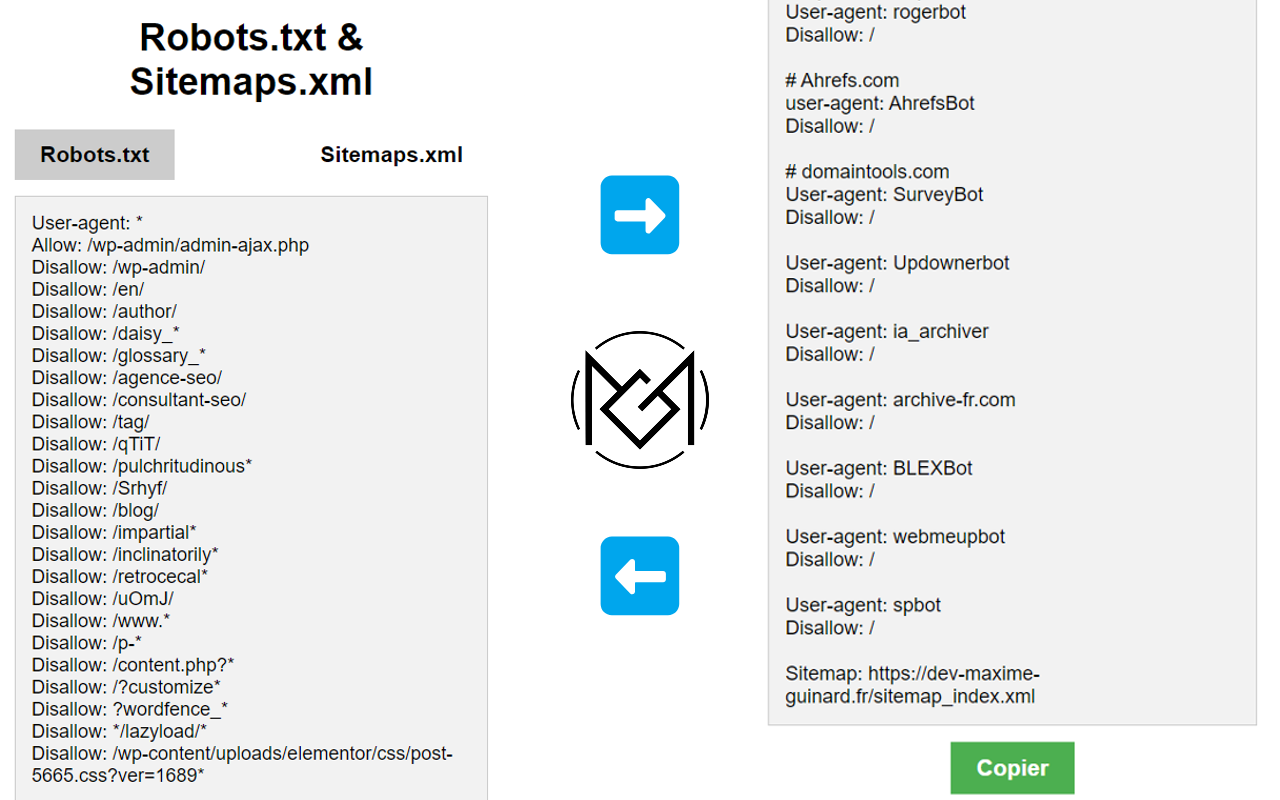 Robots TXT & Sitemaps XML Viewer 👀 chrome谷歌浏览器插件_扩展第1张截图