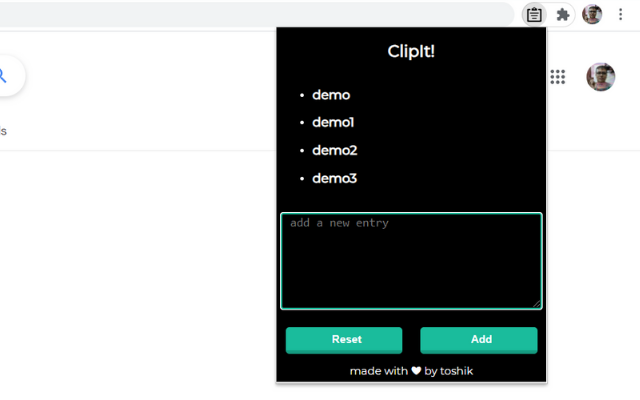 ClipIt! chrome谷歌浏览器插件_扩展第1张截图