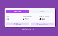CPS Test Pro - Clicks Per Second Test chrome谷歌浏览器插件_扩展第6张截图