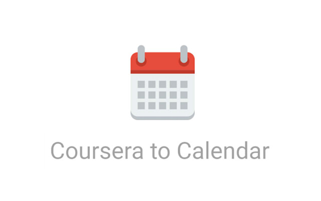 Coursera to Calendar chrome谷歌浏览器插件_扩展第1张截图