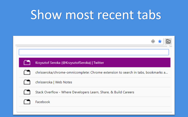 Omnicomplete chrome谷歌浏览器插件_扩展第1张截图