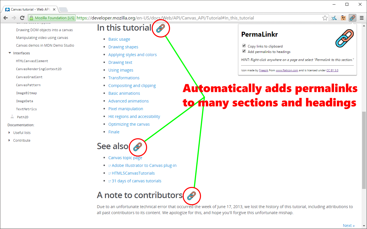 PermaLinkr chrome谷歌浏览器插件_扩展第3张截图