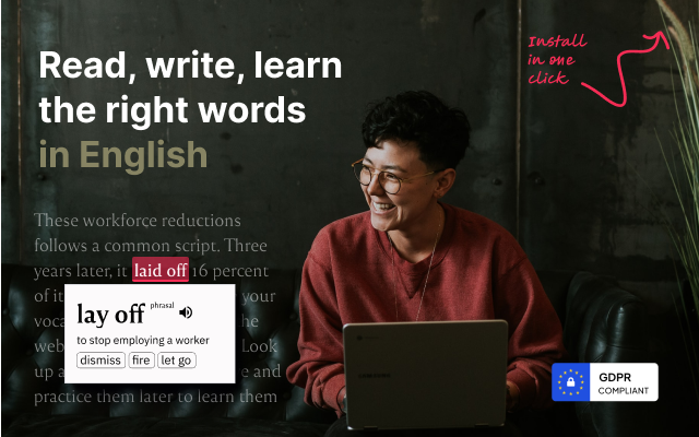 Elia – Own your English! chrome谷歌浏览器插件_扩展第3张截图