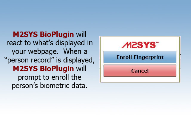 M2SYS Biometrics Plugin chrome谷歌浏览器插件_扩展第2张截图