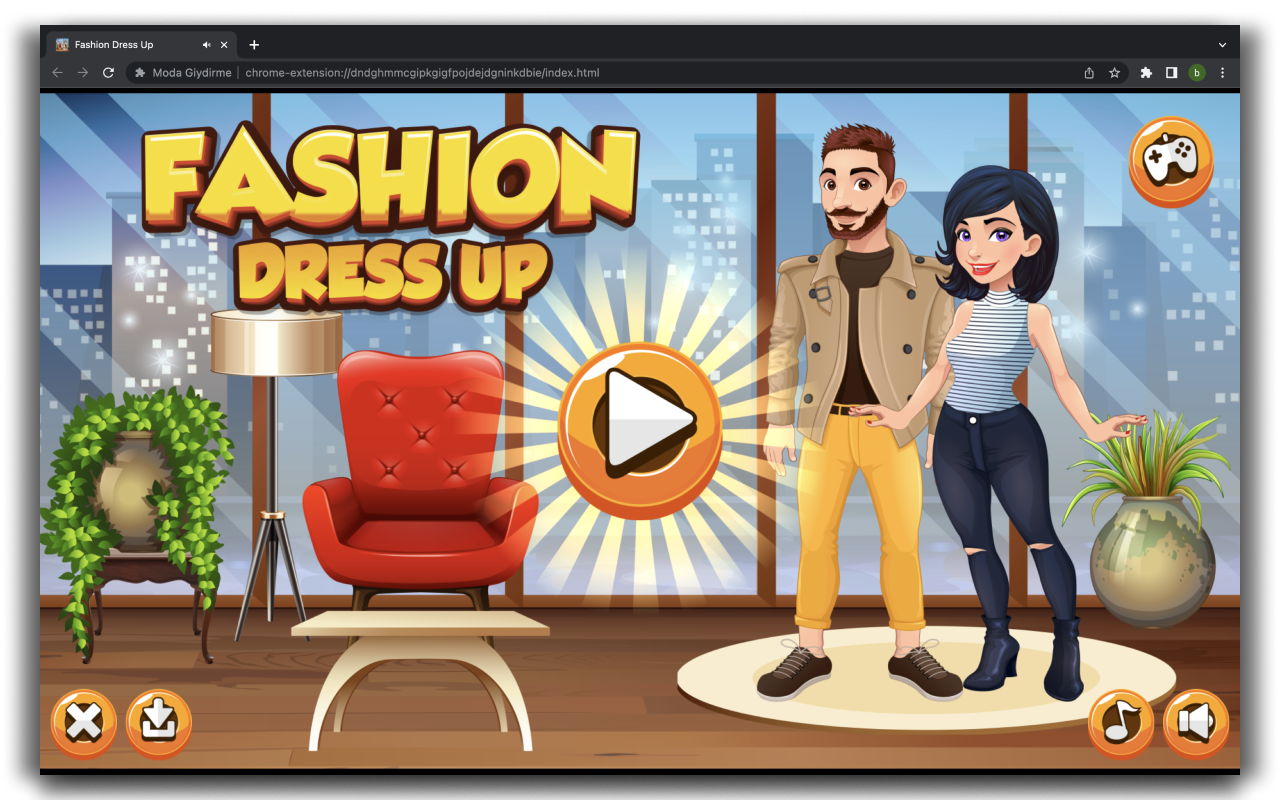 Fashion Dress Up - HTML5 Game chrome谷歌浏览器插件_扩展第4张截图