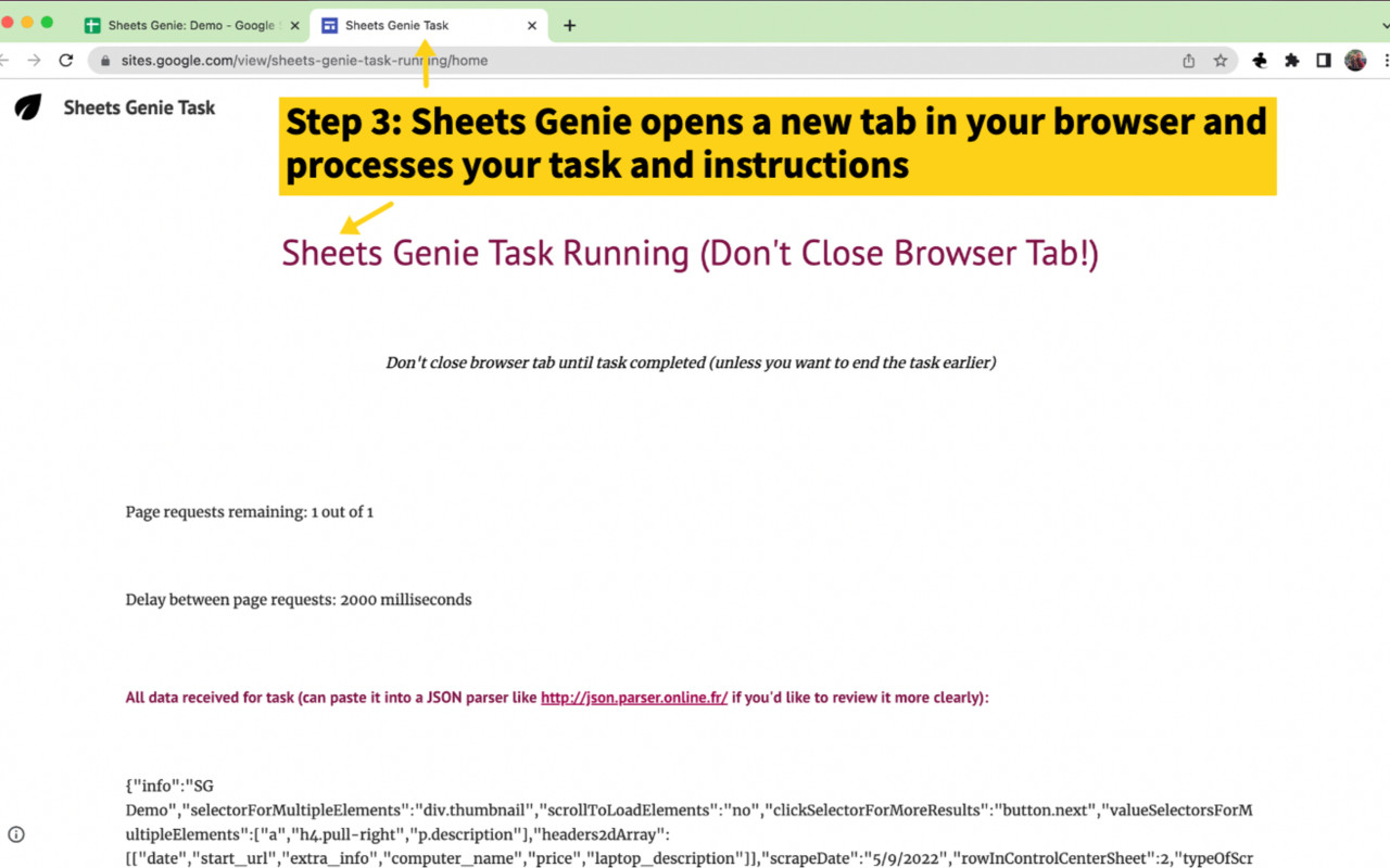 Sheets Genie chrome谷歌浏览器插件_扩展第1张截图