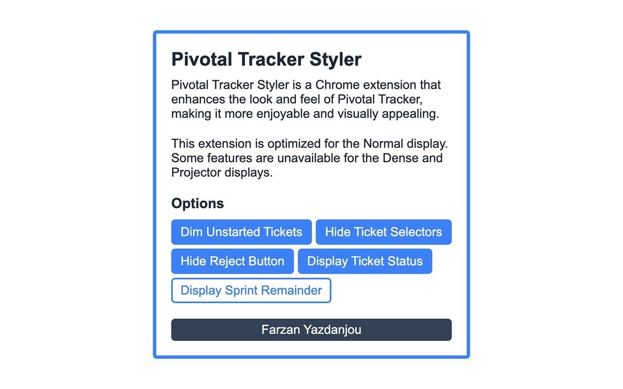Pivotal Tracker Styler chrome谷歌浏览器插件_扩展第4张截图