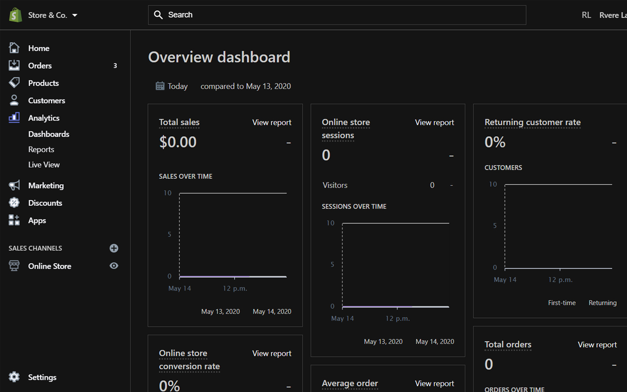 Dark Mode for Shopify chrome谷歌浏览器插件_扩展第2张截图