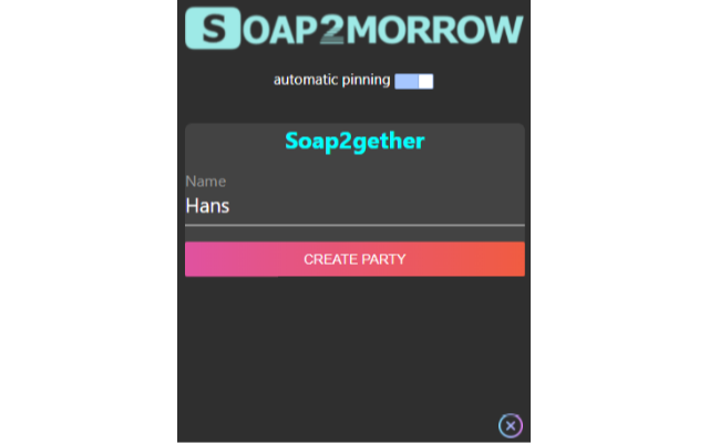 Soap2morrow chrome谷歌浏览器插件_扩展第1张截图