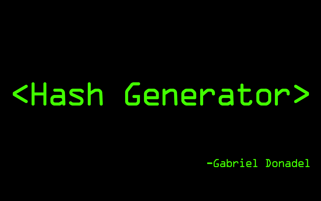 Hash Generator chrome谷歌浏览器插件_扩展第2张截图