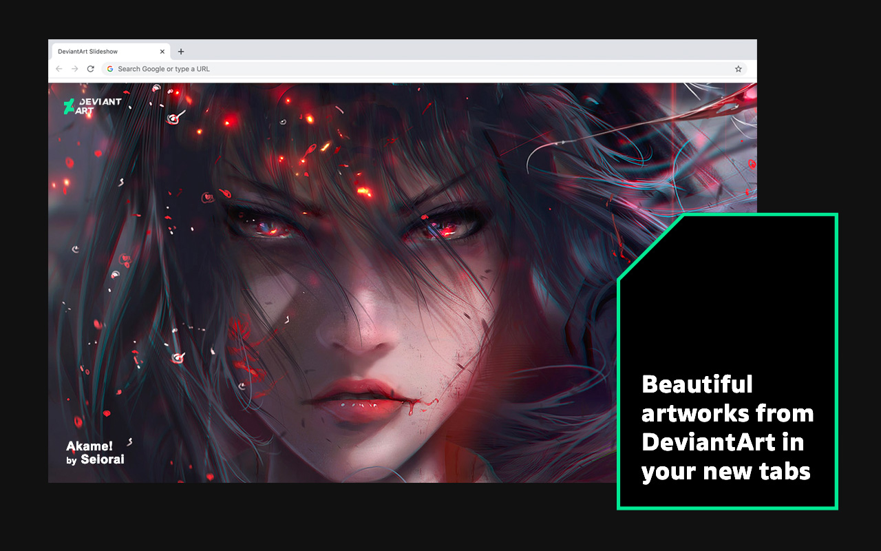 DeviantArt Slideshow chrome谷歌浏览器插件_扩展第6张截图