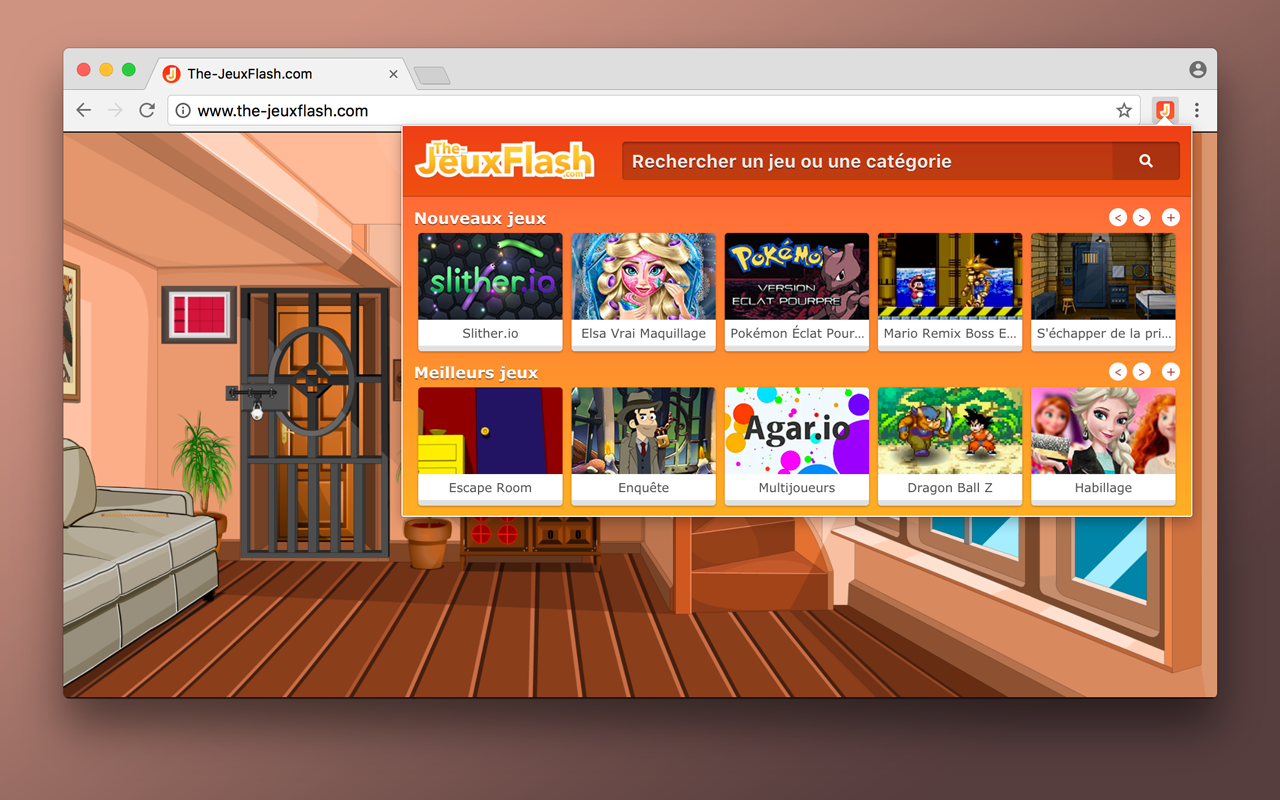 Jeux gratuits - The-JeuxFlash.com chrome谷歌浏览器插件_扩展第2张截图