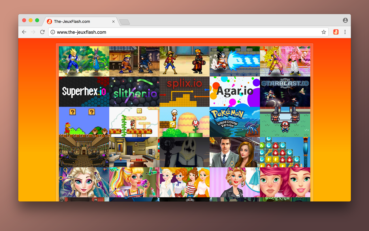Jeux gratuits - The-JeuxFlash.com chrome谷歌浏览器插件_扩展第3张截图