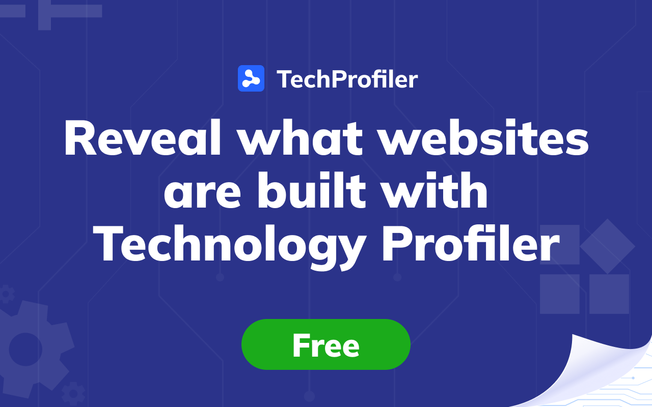 Technology Profiler by SimplyTrends.co chrome谷歌浏览器插件_扩展第2张截图