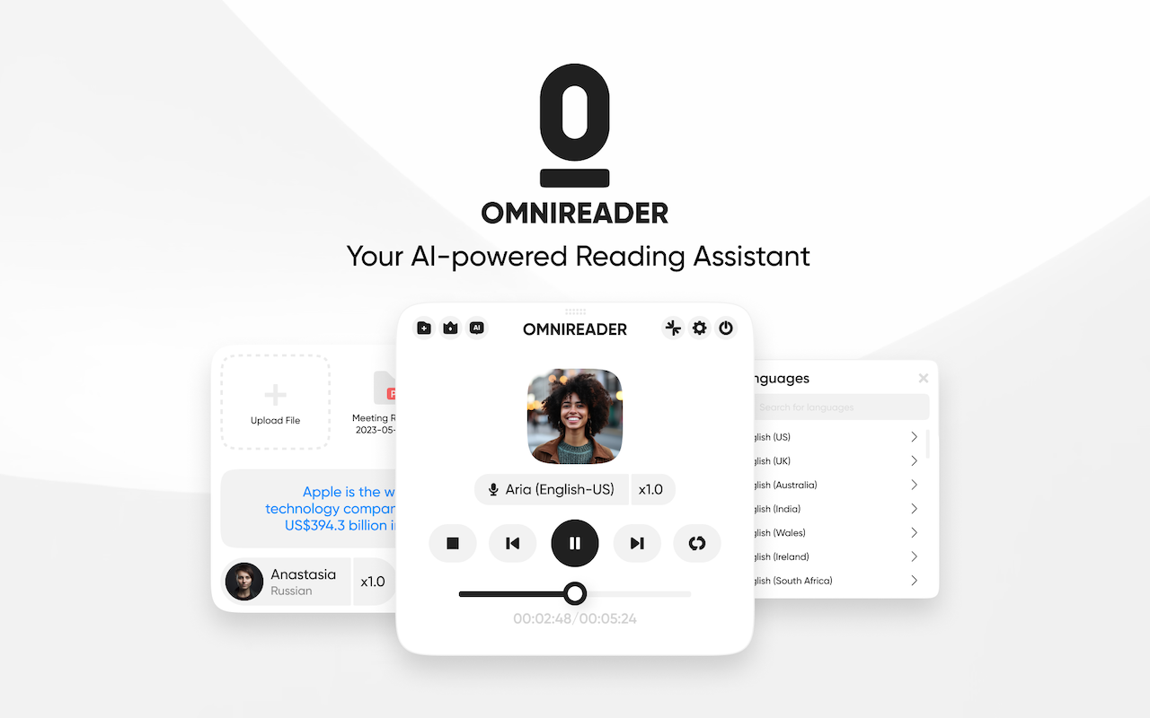 OmniReader - AI-powered Text To Speech chrome谷歌浏览器插件_扩展第7张截图