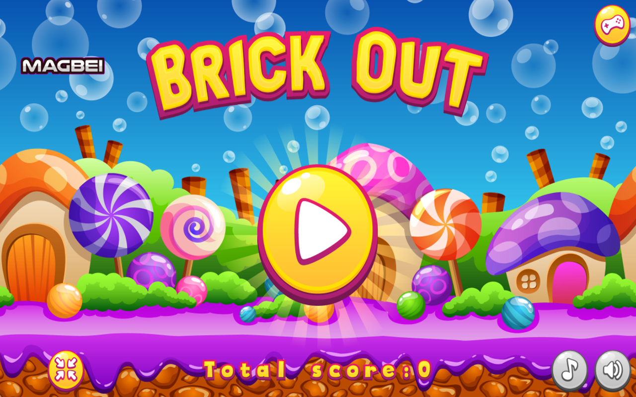 Brick Out 游戏 - 离线运行 chrome谷歌浏览器插件_扩展第1张截图