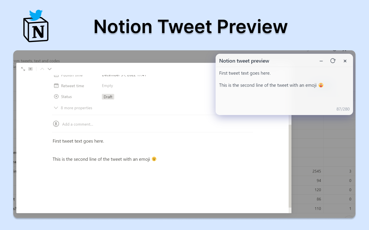 Notion Tweet Preview chrome谷歌浏览器插件_扩展第5张截图