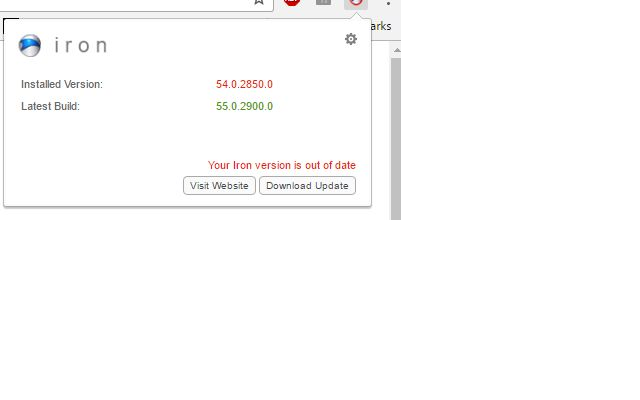 Iron Updater chrome谷歌浏览器插件_扩展第1张截图