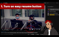 YouTube Easy Resume chrome谷歌浏览器插件_扩展第6张截图