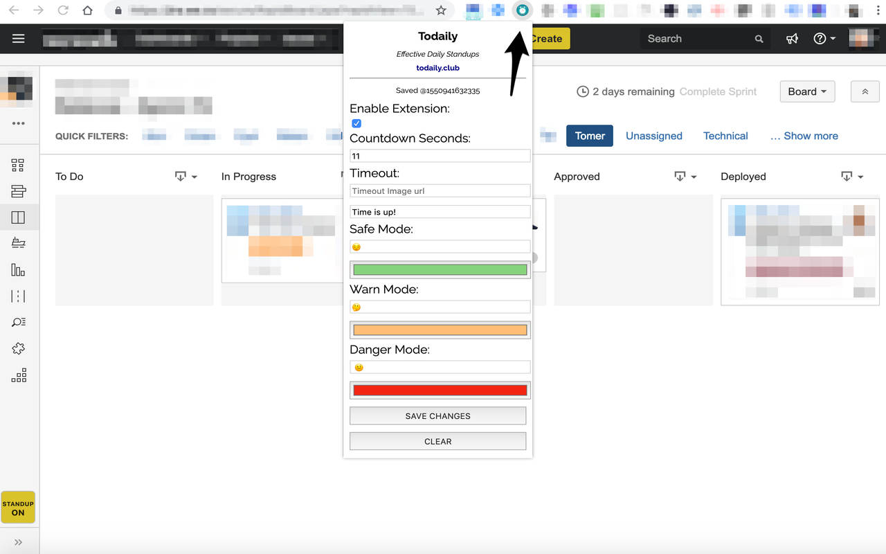 Todaily (for JIRA) chrome谷歌浏览器插件_扩展第4张截图