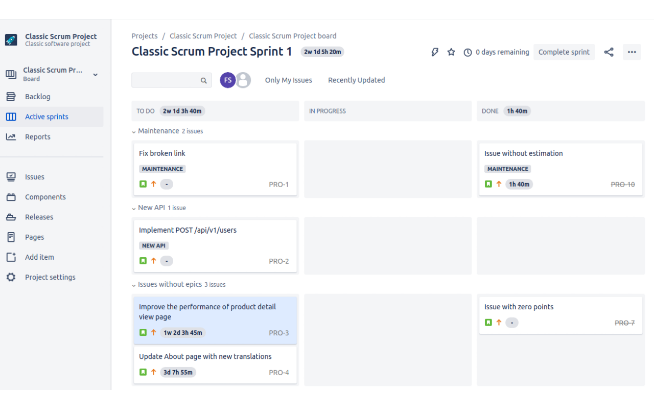 Jira Estimates Sum chrome谷歌浏览器插件_扩展第1张截图