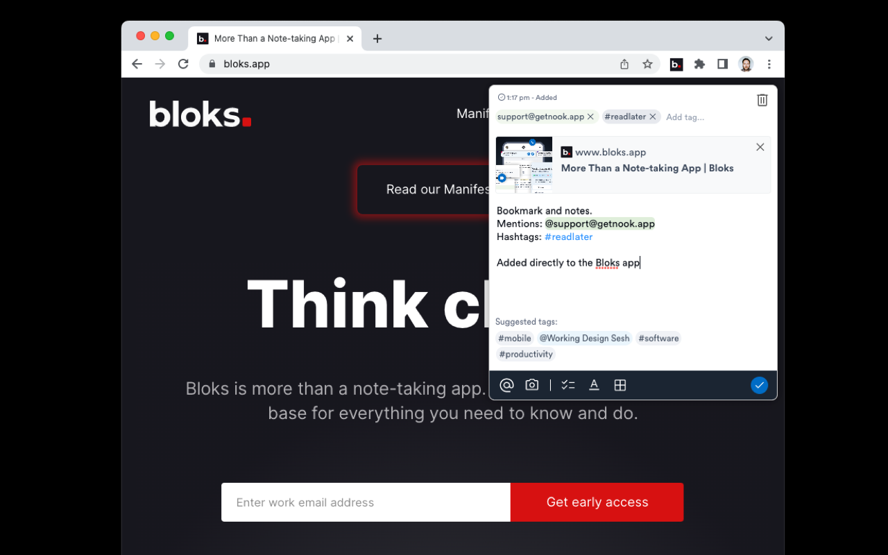Bloks chrome谷歌浏览器插件_扩展第1张截图