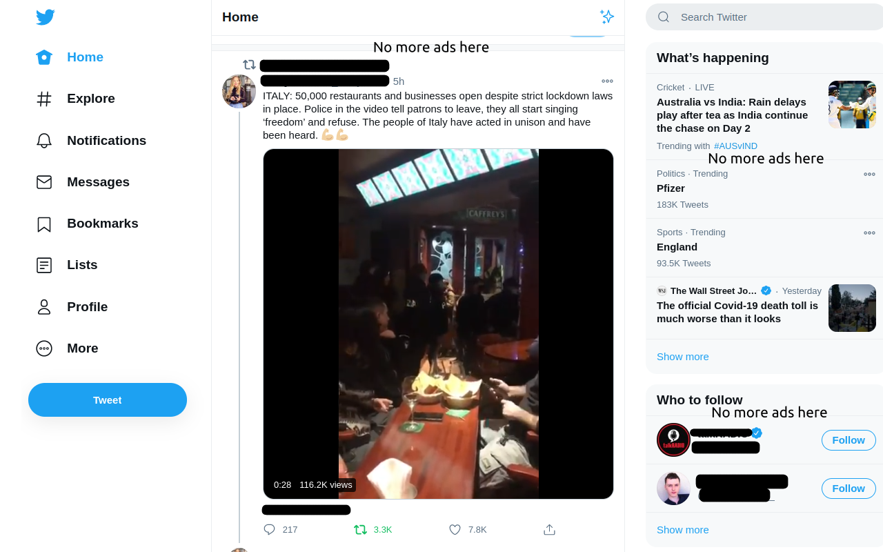 Twitter AdBlock chrome谷歌浏览器插件_扩展第1张截图
