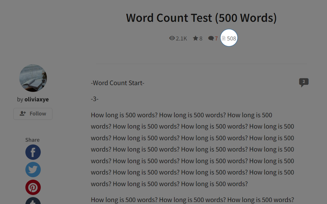 Wattpad Word Count chrome谷歌浏览器插件_扩展第2张截图