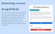 Ai Detector - Detecting-ai.com chrome谷歌浏览器插件_扩展第2张截图