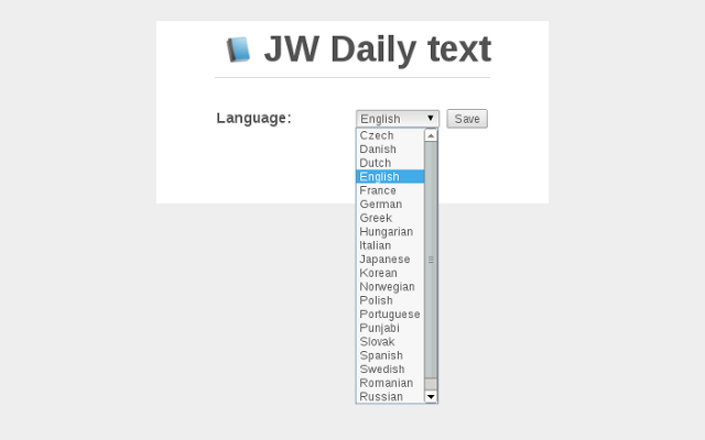 JW Daily Scripture chrome谷歌浏览器插件_扩展第2张截图