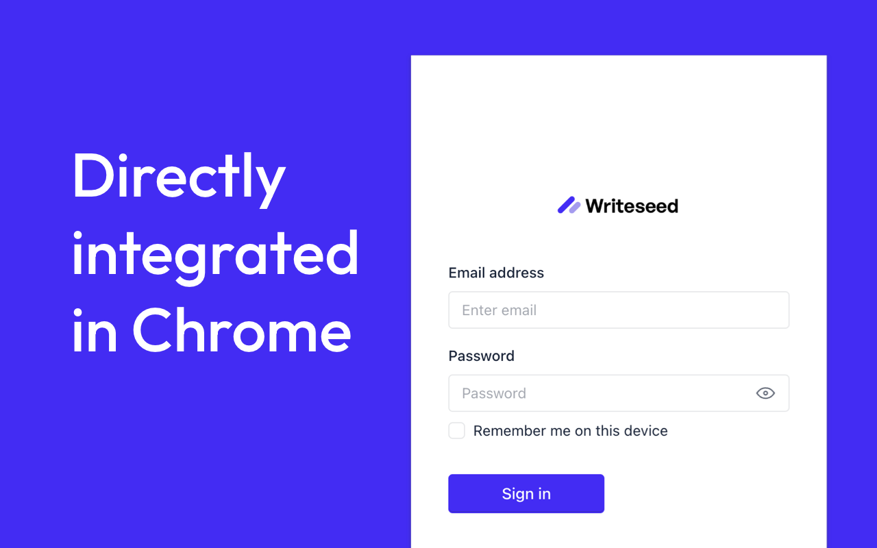 Writeseed AI Writer chrome谷歌浏览器插件_扩展第2张截图