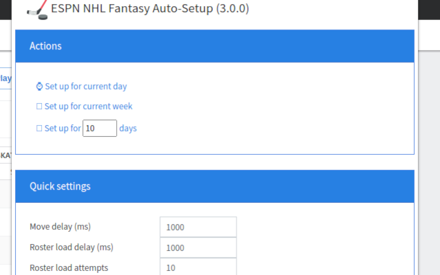 ESPN NHL Fantasy Team Auto Setup chrome谷歌浏览器插件_扩展第1张截图