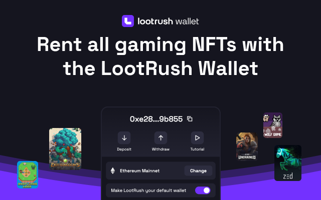 LootRush Wallet chrome谷歌浏览器插件_扩展第1张截图