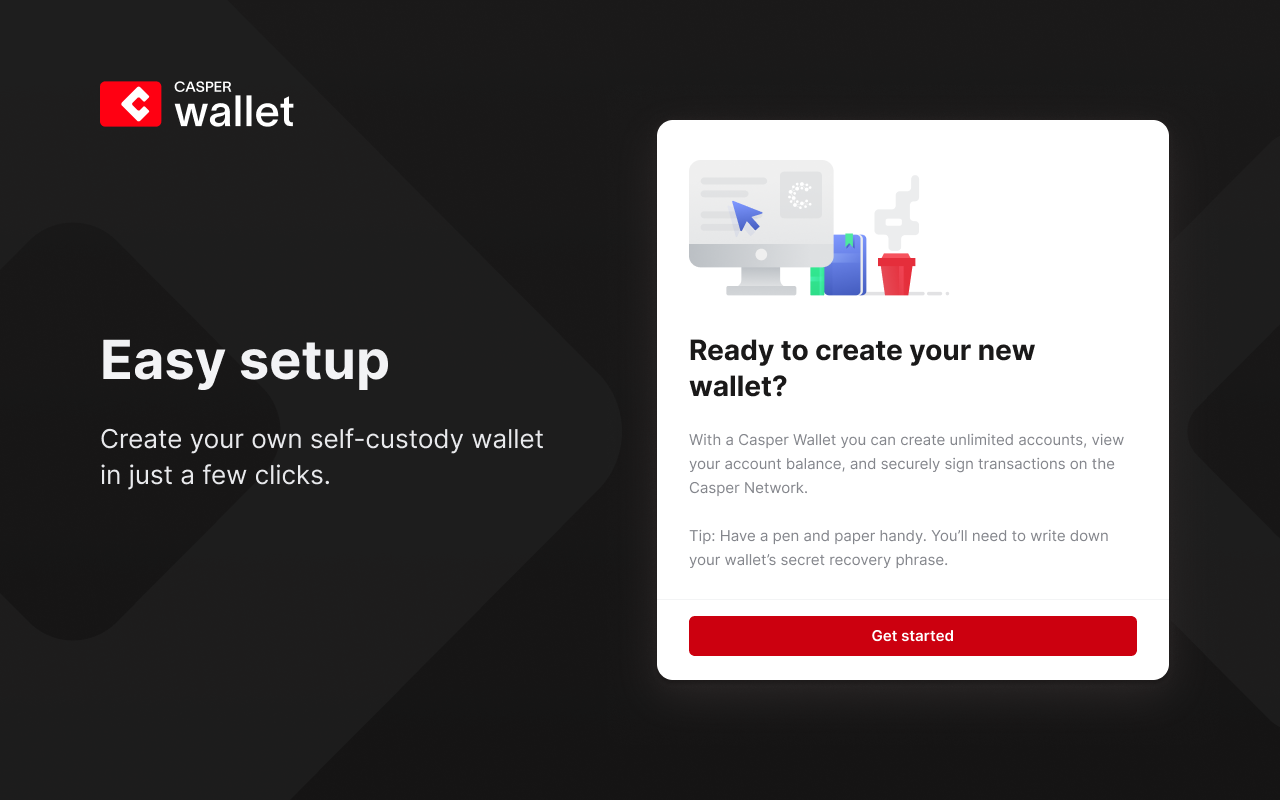 Casper Wallet chrome谷歌浏览器插件_扩展第1张截图