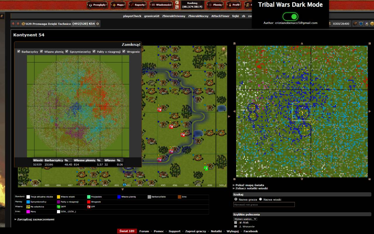 Tribal Wars Dark Mode chrome谷歌浏览器插件_扩展第1张截图