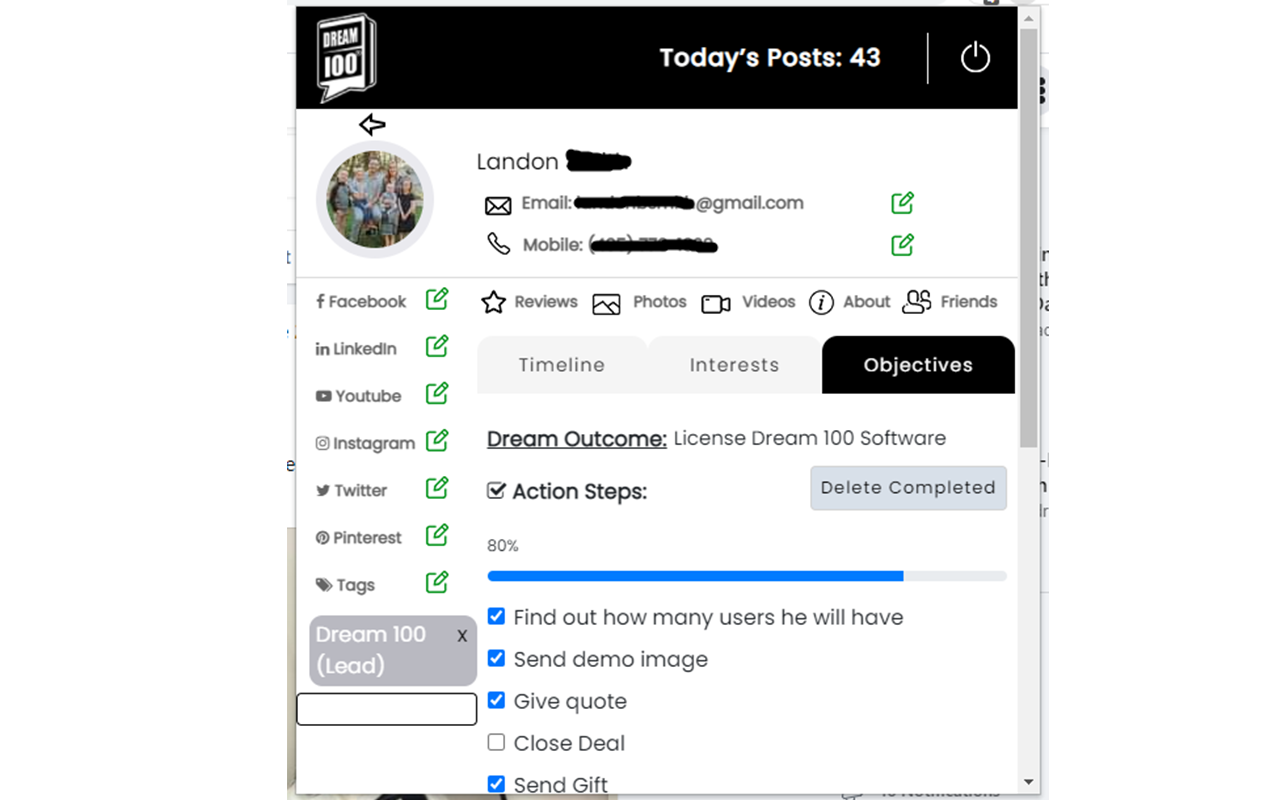 Dream100 chrome谷歌浏览器插件_扩展第2张截图