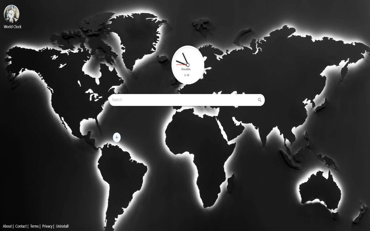 World Clock Tab chrome谷歌浏览器插件_扩展第1张截图