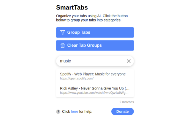 SmartTabs: AI-Powered Tab Management chrome谷歌浏览器插件_扩展第1张截图